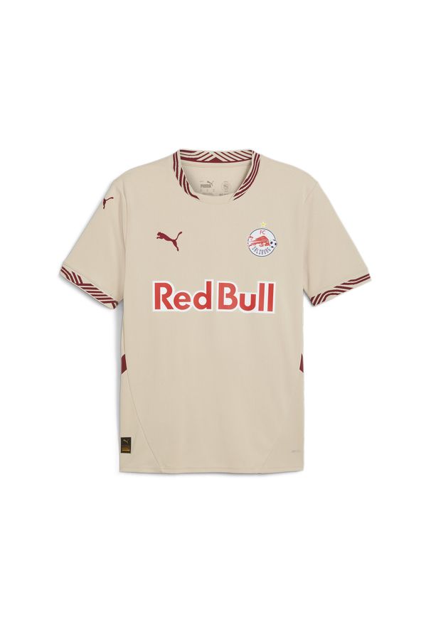 Puma - Męska koszulka FC Red Bull Salzburg 24/25 International PUMA. Kolor: czerwony, beżowy, wielokolorowy