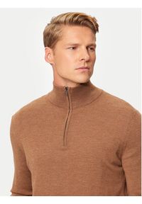 JOOP! Sweter 17 Jk-03Dario 30032603 Beżowy Modern Fit. Kolor: beżowy. Materiał: wełna #4