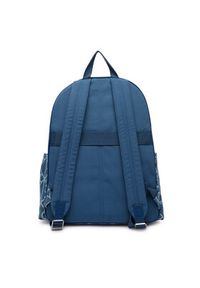 Calvin Klein Plecak Emblem Aop Denim Round Backpack LV04D3429G Niebieski. Kolor: niebieski. Materiał: materiał #2