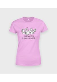 MegaKoszulki - Koszulka damska Światowy Dzień Bezdomnych Zwierząt. Materiał: bawełna #1