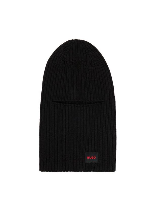 Hugo - HUGO Czapka Xala 50524591 Czarny. Kolor: czarny. Materiał: wełna