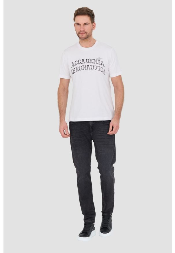 Aeronautica Militare - AERONAUTICA MILITARE Biały t-shirt M.C.. Kolor: biały