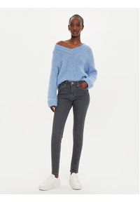 Pepe Jeans Jeansy PL204728 Szary Skinny Fit. Kolor: szary