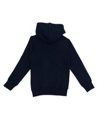 LEONE 1947 APPAREL - Podstawowa bluza dziecięca z kapturem. Typ kołnierza: kaptur. Kolor: niebieski. Sport: joga i pilates