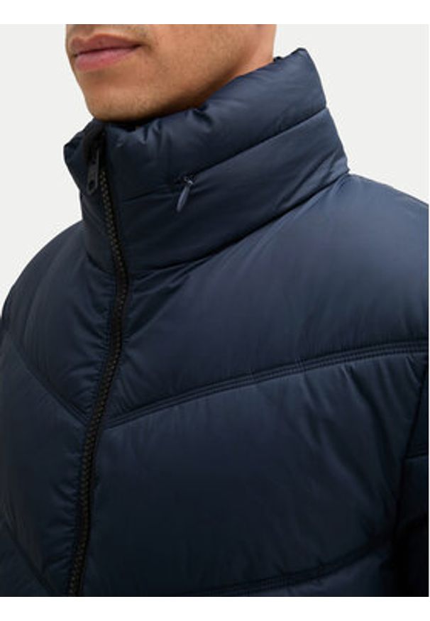 Tom Tailor Kurtka zimowa 1043822 Granatowy Regular Fit. Kolor: niebieski. Materiał: syntetyk. Sezon: zima