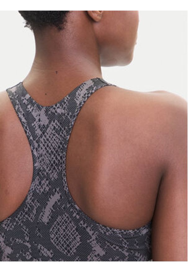 Adidas by Stella McCartney - adidas by Stella McCartney Biustonosz sportowy Power Impact JW4542 Brązowy Slim Fit. Kolor: brązowy. Materiał: syntetyk