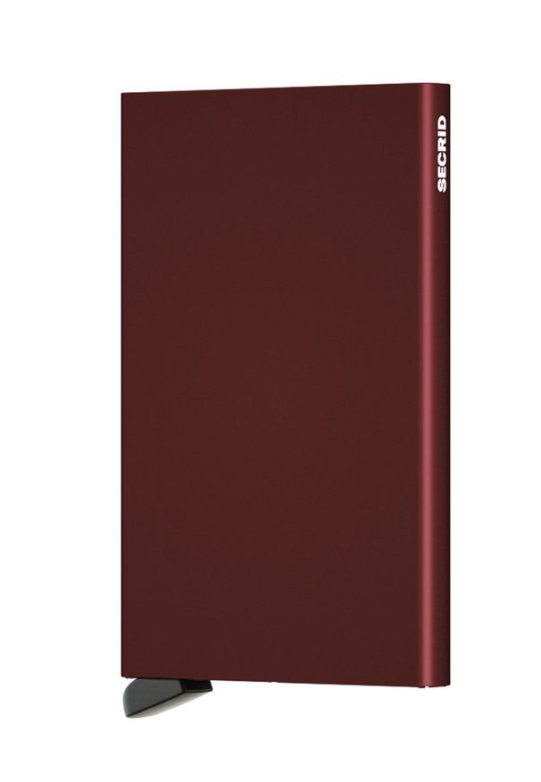 Secrid - Portfel. Kolor: czerwony. Materiał: materiał