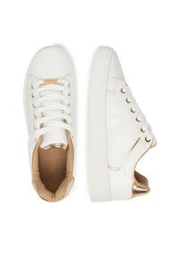 DeeZee Sneakersy AM25228 Biały. Kolor: biały. Materiał: skóra #7