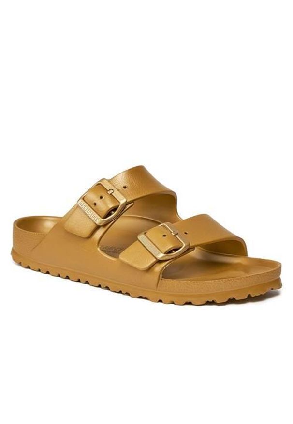 Klapki damskie Birkenstock Arizona Eva. Kolor: niebieski. Materiał: syntetyk, materiał