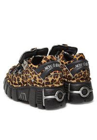 NEW ROCK Sneakersy M-120N-C71 Brązowy. Kolor: brązowy. Materiał: skóra #4