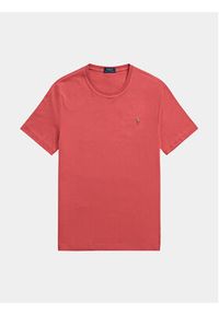 Polo Ralph Lauren T-Shirt 710740727075 Czerwony Slim Fit. Typ kołnierza: polo. Kolor: czerwony. Materiał: bawełna #4