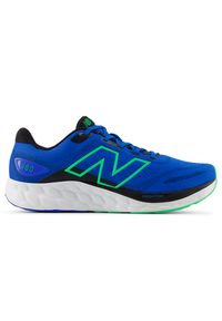 Buty męskie New Balance Fresh Foam 680 v8 M680LB8 – niebiskie. Materiał: guma, syntetyk, materiał. Szerokość cholewki: normalna. Sport: fitness #1