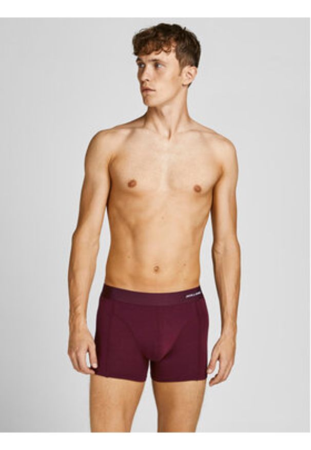 Jack & Jones - Jack&Jones Komplet 3 par bokserek Basic 12198852 Kolorowy. Materiał: bawełna, wiskoza. Wzór: kolorowy