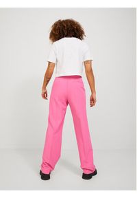 JJXX Spodnie materiałowe Mary 12200674 Różowy Regular Fit. Kolor: różowy. Materiał: syntetyk #8