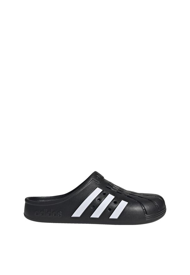 Adidas - adilette Clogs. Okazja: na co dzień. Zapięcie: bez zapięcia. Kolor: czarny, biały, wielokolorowy