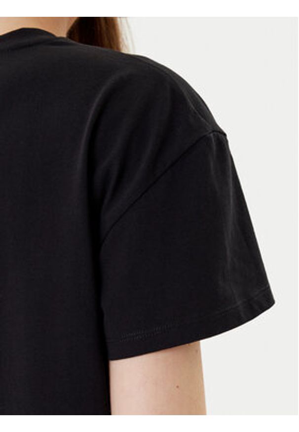 Liu Jo T-Shirt MF5412 JS923 Czarny Regular Fit. Kolor: czarny. Materiał: bawełna