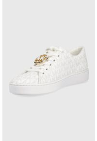 MICHAEL Michael Kors sneakersy Keaton 43S2KTFS1B.119 kolor biały. Nosek buta: okrągły. Zapięcie: sznurówki. Kolor: biały. Materiał: guma #2