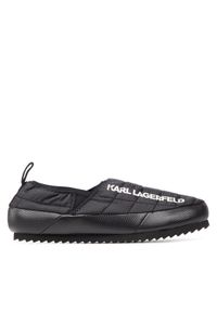 Karl Lagerfeld - KARL LAGERFELD Kapcie KL72021 Czarny. Kolor: czarny. Materiał: materiał #1