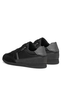 Geox Sneakersy U Renan U554GA 02285 C9999 Czarny. Kolor: czarny. Materiał: zamsz, skóra
