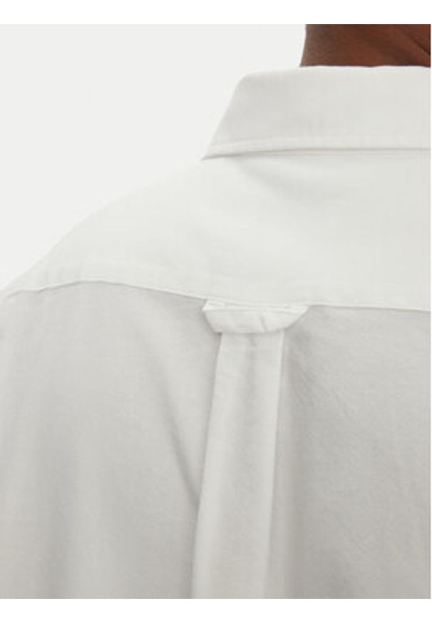 Lacoste Koszula CH1917 Biały Regular Fit. Kolor: biały. Materiał: bawełna