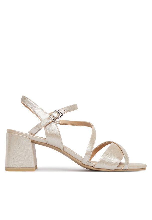 Sandały Caprice. Kolor: beżowy