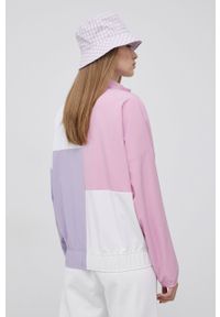 Ellesse bluza damska kolor fioletowy wzorzysta. Kolor: fioletowy #3