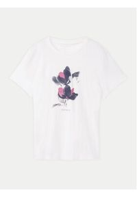 Tom Tailor T-Shirt 1043104 Biały Regular Fit. Kolor: biały. Materiał: bawełna #4