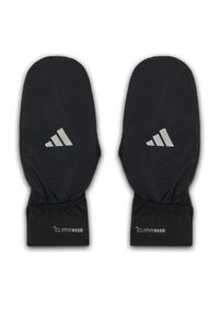 Adidas - adidas Rękawiczki Running Climawarm JM3078 Czarny. Kolor: czarny. Materiał: poliester, materiał. Technologia: ClimaWarm (Adidas). Sport: bieganie
