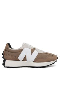 New Balance Sneakersy U327SBC Brązowy. Kolor: brązowy. Materiał: skóra, zamsz #1