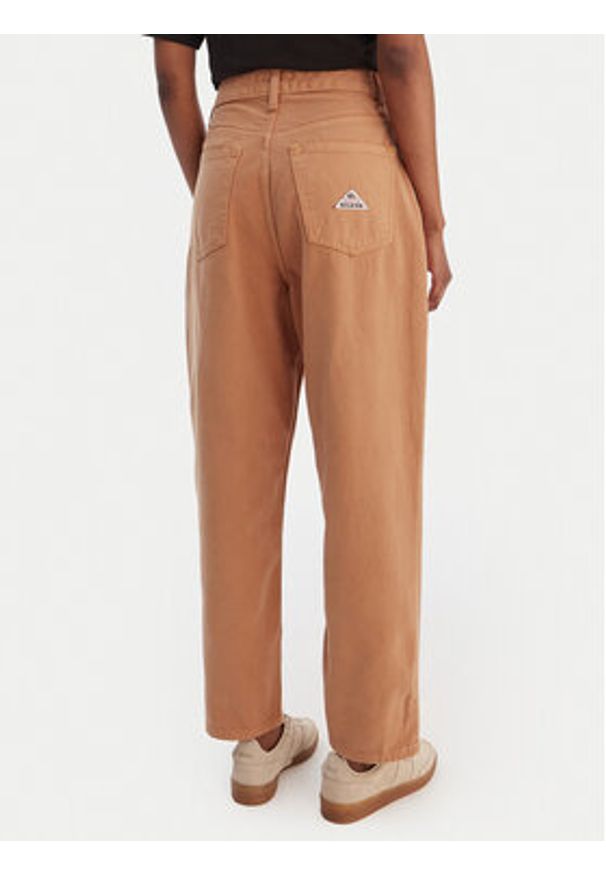 Quiksilver Jeansy EQWNP03065 Koralowy Baggy Fit. Kolor: pomarańczowy