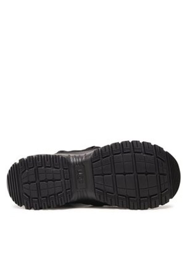 Ugg Śniegowce W Yose Ruffer Mid 1131978 Czarny. Kolor: czarny. Materiał: materiał