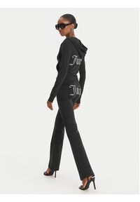 Juicy Couture Spodnie dresowe Christine JCWBJ126309 Czarny Flared Leg. Kolor: czarny. Materiał: dresówka #3