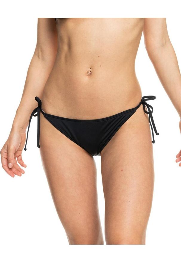 Roxy - Dół od stroju kąpielowego ROXY Beach Classics TS. Kolor: szary, czarny. Materiał: nylon, materiał, elastan