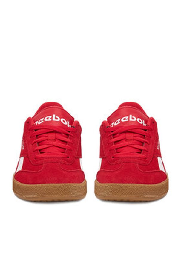 Reebok Sneakersy SMASH EDGE KILTY 100235253 Czerwony. Kolor: czerwony. Materiał: zamsz, skóra