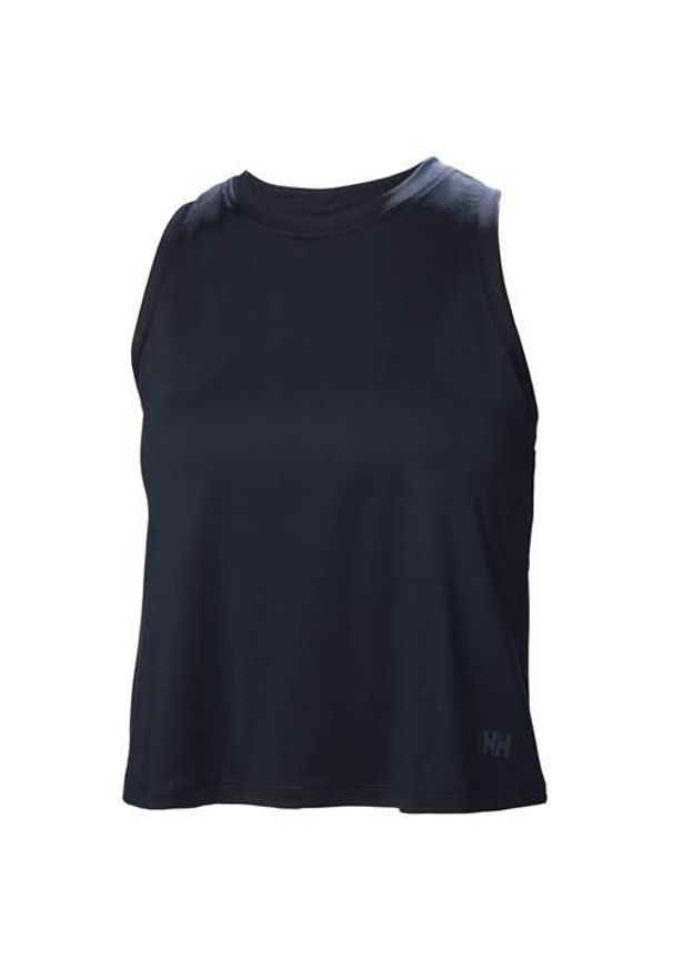 Koszulka treningowa damska Helly Hansen Ocean. Kolor: czarny. Długość rękawa: bez rękawów. Sport: fitness