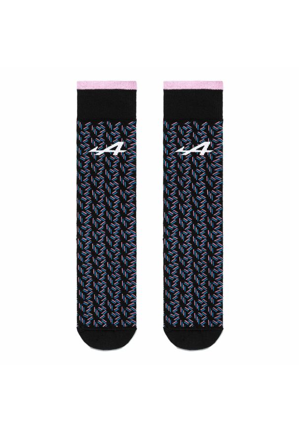 Kappa - Unisex Skarpetki Alpine F1 Czarno/Różowe 35-38. Kolor: czarny, różowy, wielokolorowy