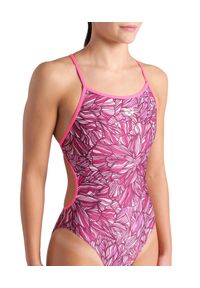 Strój Kąpielowy Arena Pink Dahlia Swimsuit Lace. Kolor: różowy