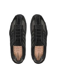 Geox Sneakersy U Snake Original U56MNB 022EK C9999 Czarny. Kolor: czarny. Materiał: zamsz, skóra #6