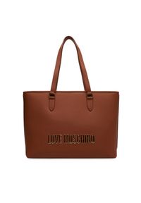 Love Moschino - LOVE MOSCHINO Torebka JC4190PP1NKD0312 Brązowy. Kolor: brązowy. Materiał: skórzane