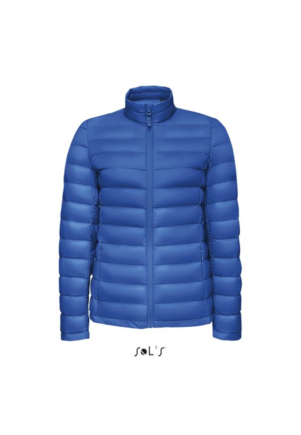 SOL'S - Damska kurtka puchowa Sol's Wilson. Kolor: niebieski. Materiał: puch