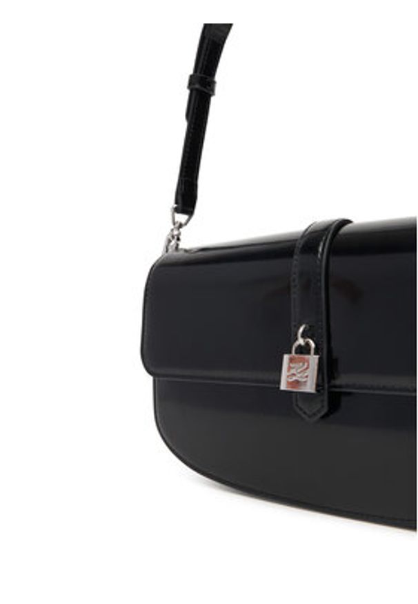 Karl Lagerfeld - KARL LAGERFELD Torebka A3W30287 Czarny. Kolor: czarny. Materiał: skórzane