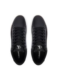 Calvin Klein Sneakersy 3 Cupsole Laceup Pu Mg YW0YW01781 Czarny. Kolor: czarny. Materiał: materiał #3