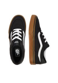Vans Tenisówki C-BROOKLYN LS VN000EHXB9M Czarny. Kolor: czarny. Materiał: zamsz, skóra #5