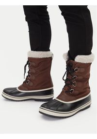 sorel - Sorel Śniegowce 1964 Pac Nylon Boot Wp 2114071256 Brązowy. Kolor: brązowy. Materiał: materiał #1
