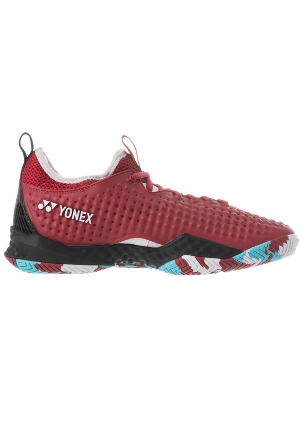 YONEX - Buty do tenisa Yonex Power Cushion FusionRev 4. Kolor: czerwony, czarny, wielokolorowy. Sport: tenis