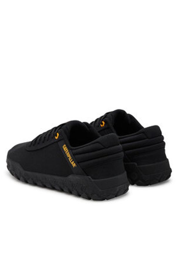 CATerpillar Sneakersy Hex Canvas P726263 Czarny. Kolor: czarny. Materiał: zamsz, skóra