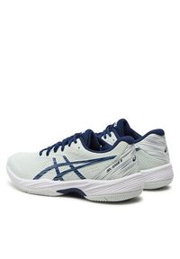 Asics Buty Gel-Game 9 1042A211 Zielony. Kolor: zielony. Materiał: skóra #4