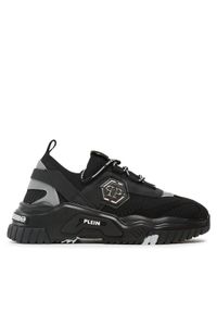 Philipp Plein - PHILIPP PLEIN Sneakersy Trainer Sneakers Predator AAAS USC0096 PTE003N Czarny. Kolor: czarny. Materiał: materiał