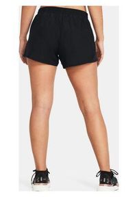 Under Armour - Spodenki fitness damskie UNDER ARMOUR Fly-By 3" Shorts. Kolor: czarny. Długość: krótkie. Sport: fitness