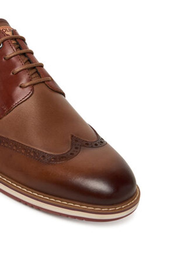 Pikolinos Półbuty M1T-4191C1 Brązowy. Kolor: brązowy. Materiał: skóra